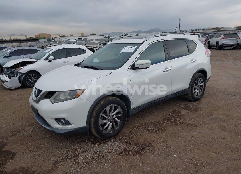 Photo 2 of 2014 Nissan Rogue SL (VIN 5N1AT2MT7EC778776)