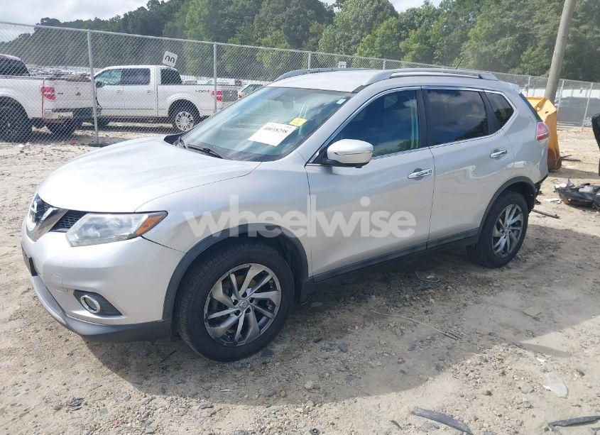 Photo 2 of 2015 Nissan Rogue SL (VIN 5N1AT2MT7FC821918)