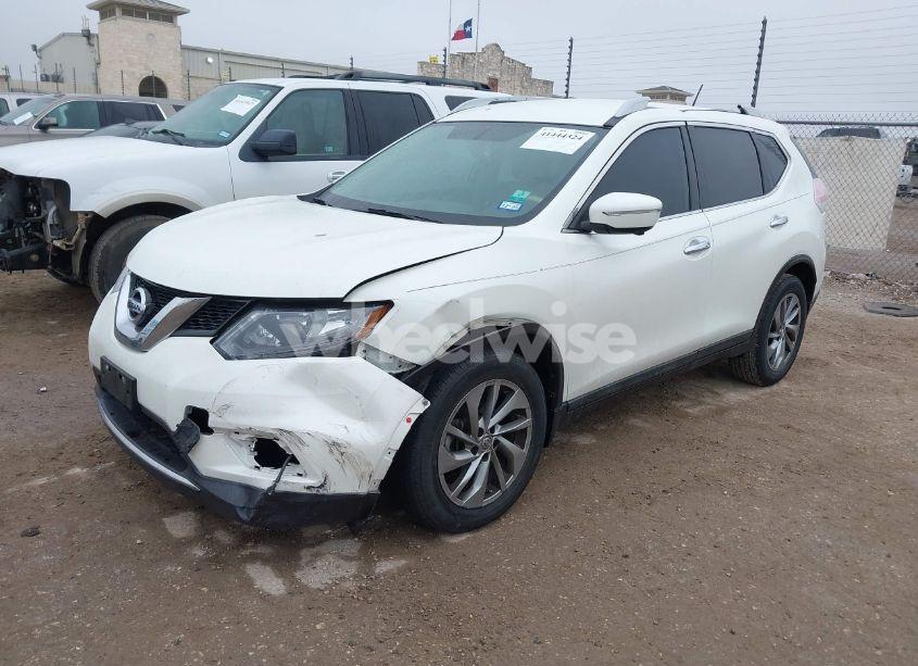 Photo 2 of 2015 Nissan Rogue SL (VIN 5N1AT2MT8FC794566)