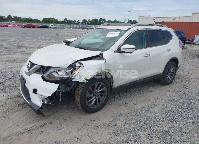 Photo 2 of 2016 Nissan Rogue SL (VIN 5N1AT2MT8GC752190)