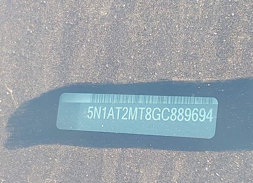 Photo 9 of 2016 Nissan Rogue SV (VIN 5N1AT2MT8GC889694)