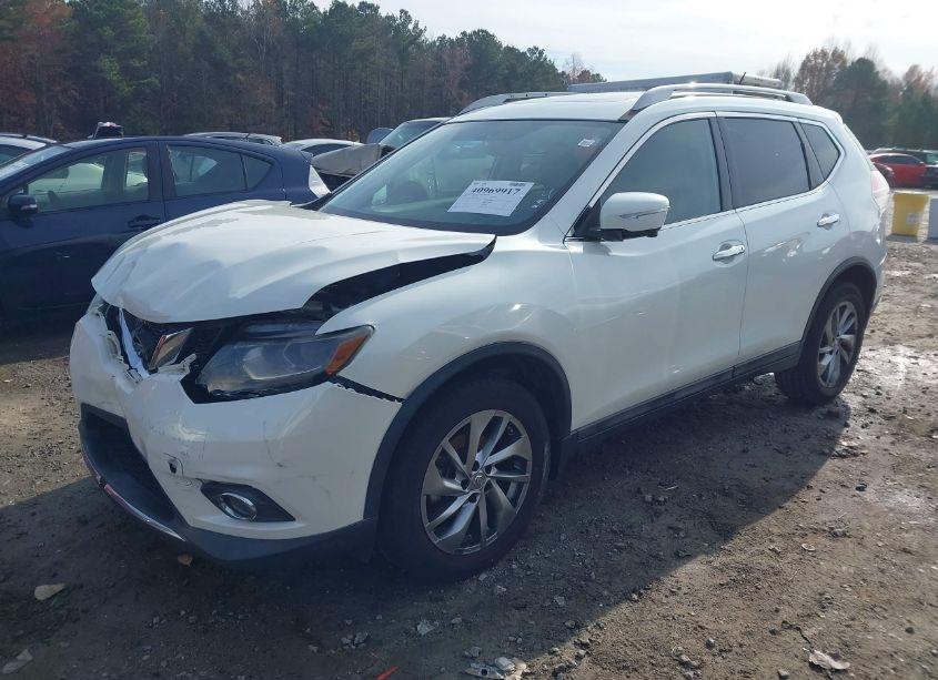 Photo 2 of 2015 Nissan Rogue SL (VIN 5N1AT2MT9FC847484)