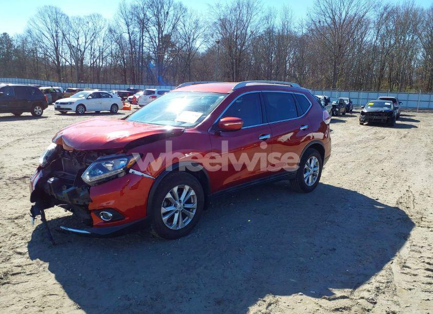 Photo 2 of 2015 Nissan Rogue SV (VIN 5N1AT2MTXFC927747)