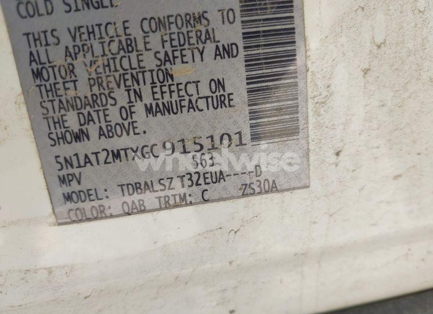 Photo 9 of 2016 Nissan Rogue SL (VIN 5N1AT2MTXGC915101)