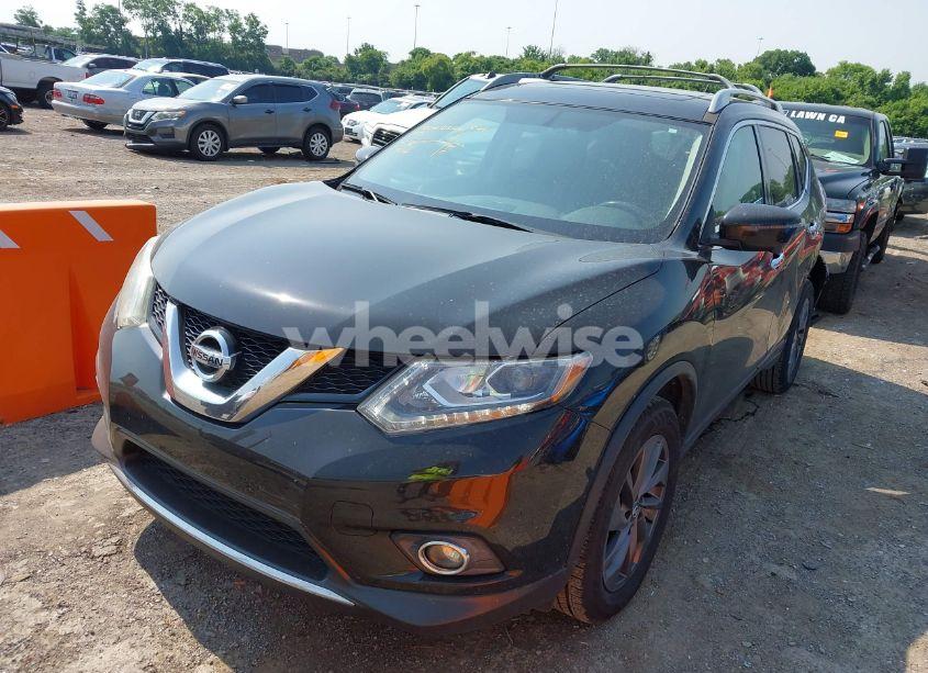 Photo 2 of 2016 Nissan Rogue SL (VIN 5N1AT2MTXGC917365)