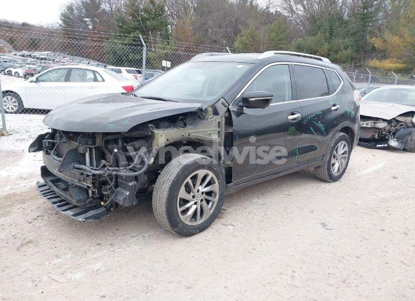 Photo 2 of 2015 Nissan Rogue SL (VIN 5N1AT2MV0FC768321)