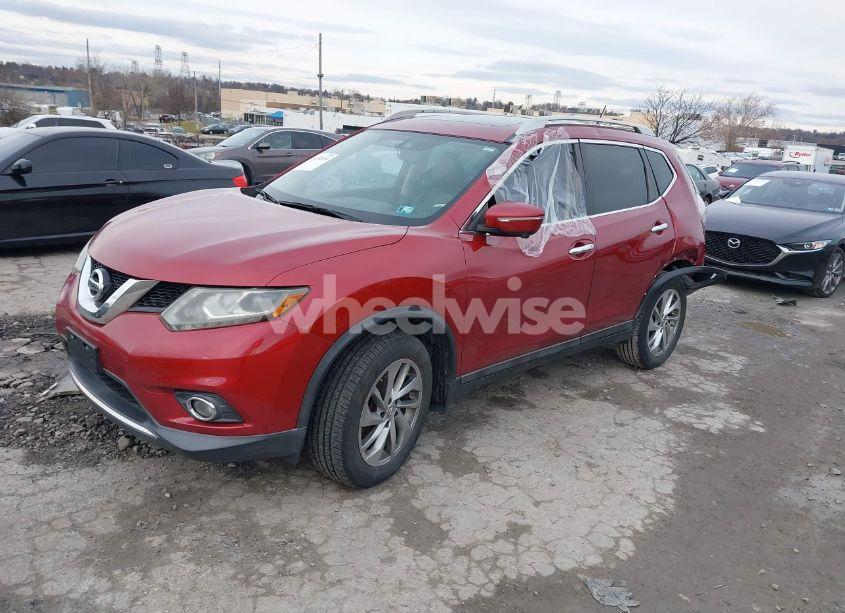 Photo 2 of 2015 Nissan Rogue SL (VIN 5N1AT2MV0FC785667)