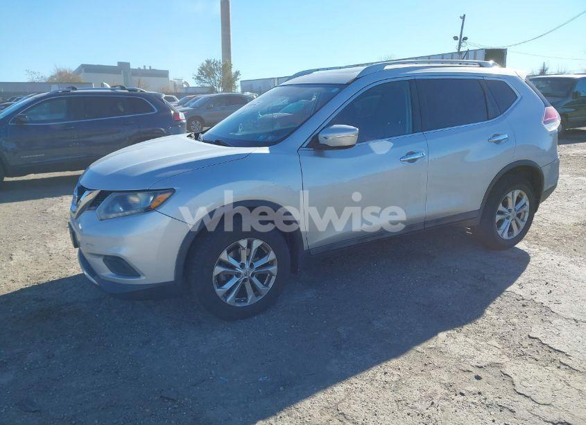 Photo 2 of 2015 Nissan Rogue SV (VIN 5N1AT2MV0FC809482)