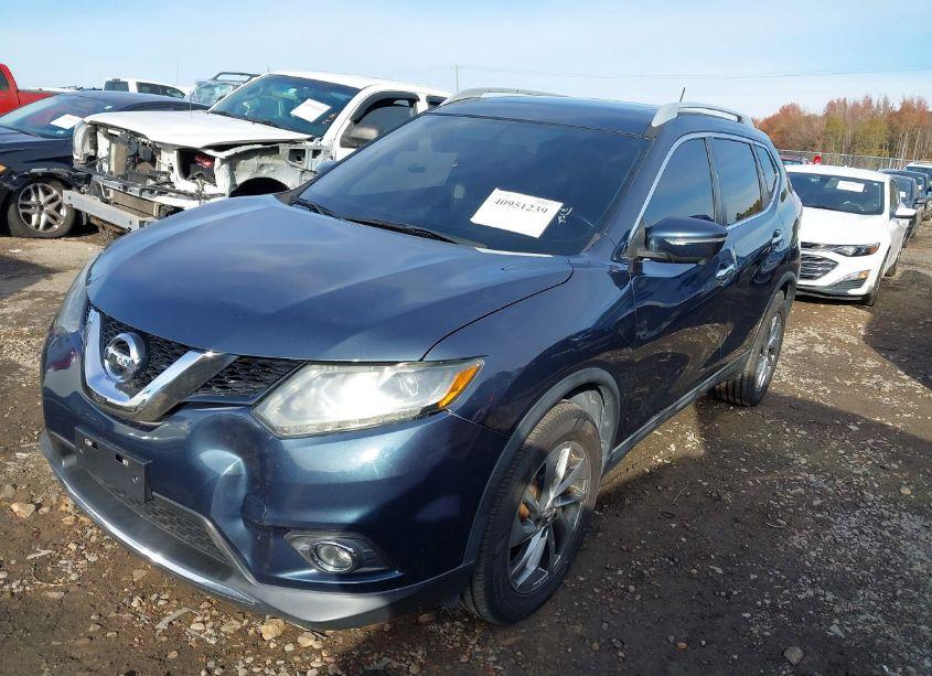 Photo 2 of 2015 Nissan Rogue SL (VIN 5N1AT2MV0FC849531)