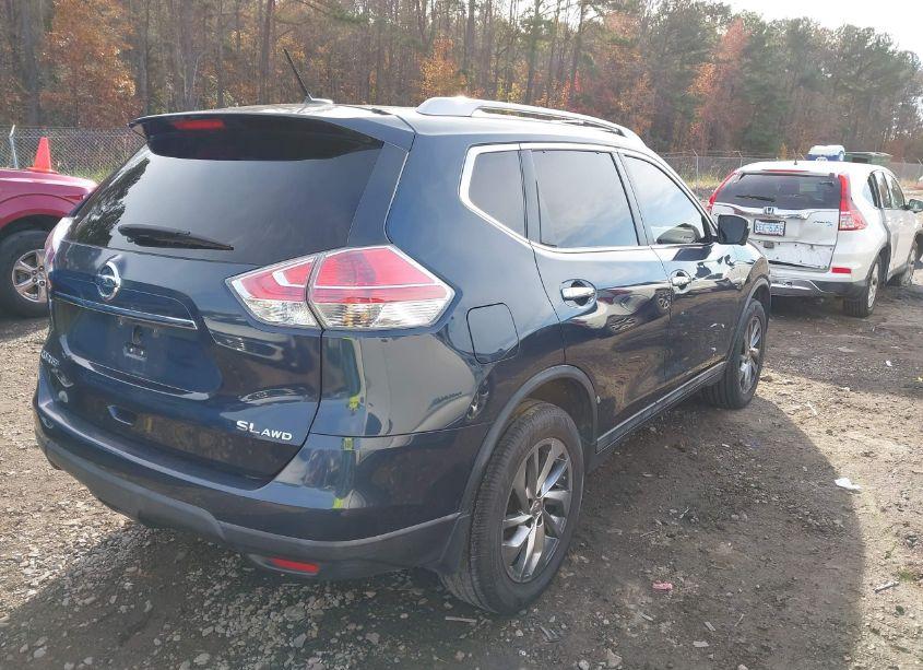 Photo 4 of 2015 Nissan Rogue SL (VIN 5N1AT2MV0FC849531)