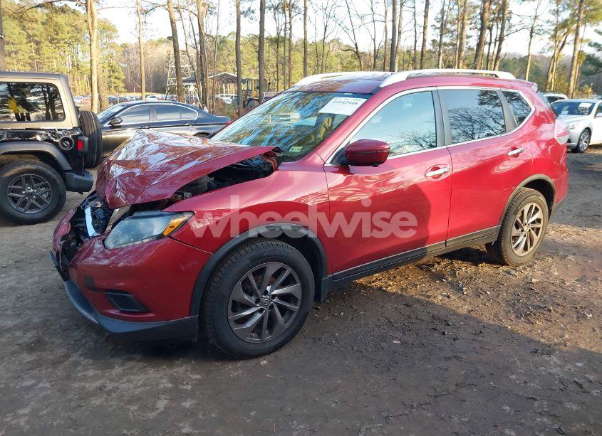Photo 2 of 2016 Nissan Rogue SL (VIN 5N1AT2MV0GC757935)