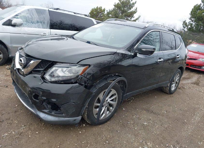 Photo 2 of 2015 Nissan Rogue SL (VIN 5N1AT2MV1FC755593)