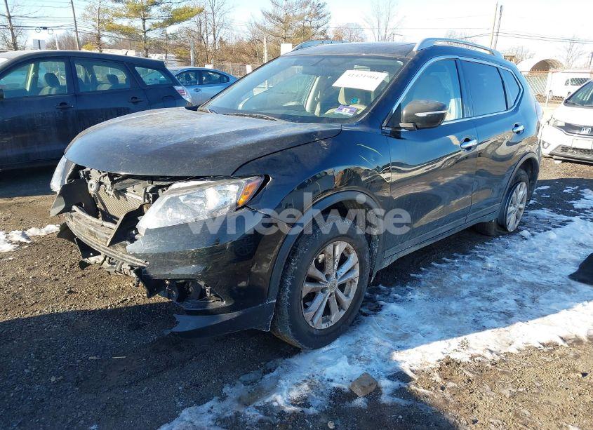 Photo 2 of 2015 Nissan Rogue SV (VIN 5N1AT2MV1FC756081)