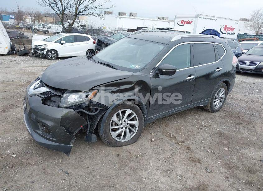 Photo 2 of 2015 Nissan Rogue SL (VIN 5N1AT2MV1FC758252)