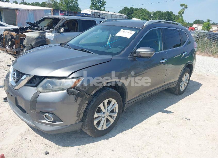 Photo 2 of 2015 Nissan Rogue SV (VIN 5N1AT2MV1FC840160)
