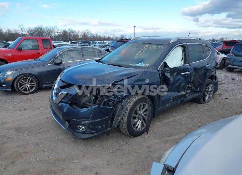 Photo 2 of 2015 Nissan Rogue SL (VIN 5N1AT2MV1FC905184)