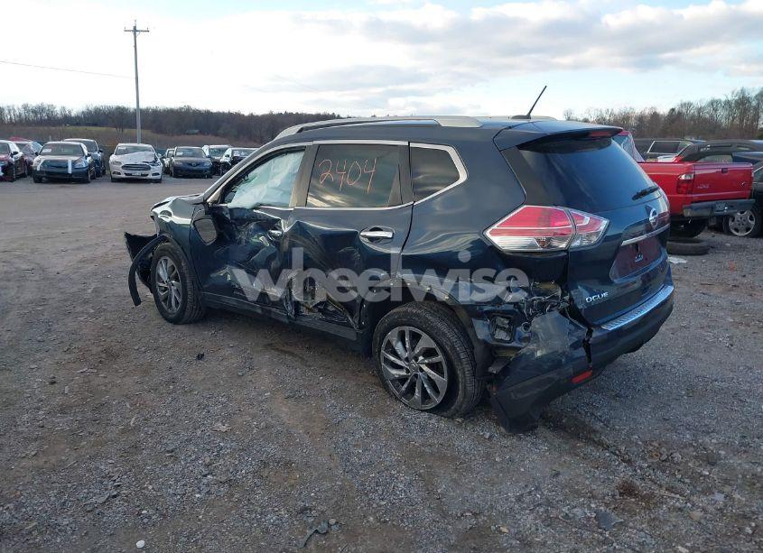 Photo 3 of 2015 Nissan Rogue SL (VIN 5N1AT2MV1FC905184)