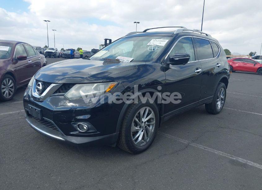 Photo 2 of 2015 Nissan Rogue SL (VIN 5N1AT2MV1FC915715)