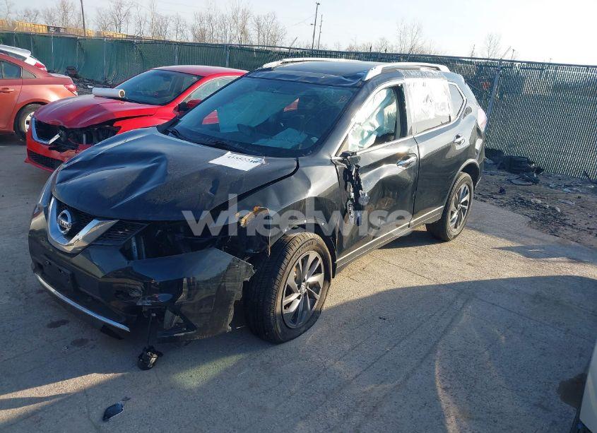 Photo 2 of 2016 Nissan Rogue SL (VIN 5N1AT2MV1GC762867)