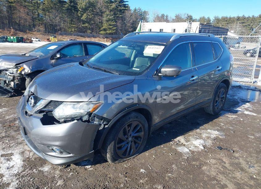 Photo 2 of 2016 Nissan Rogue SL (VIN 5N1AT2MV1GC850902)