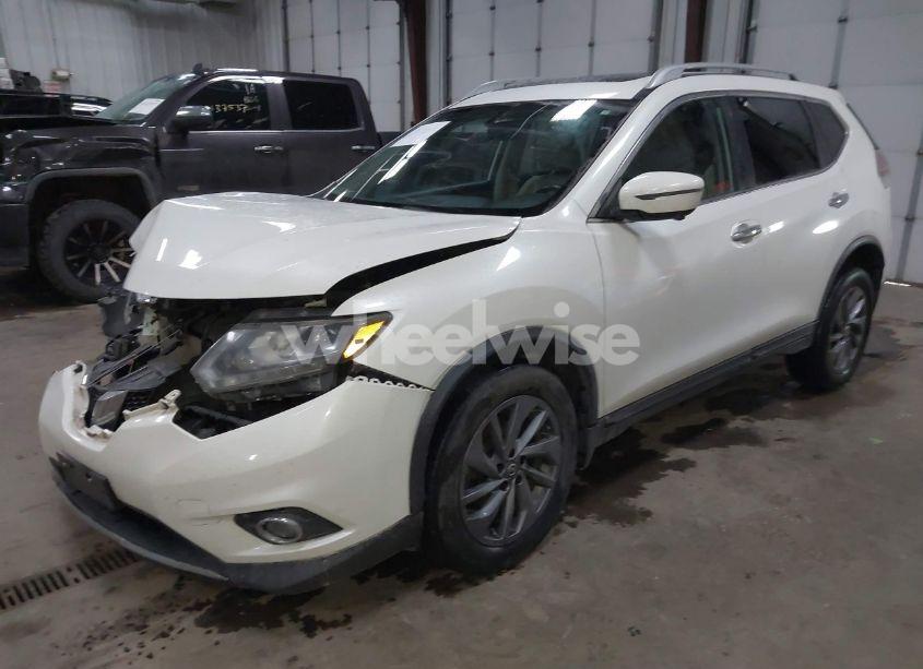 Photo 2 of 2016 Nissan Rogue SL (VIN 5N1AT2MV1GC851757)