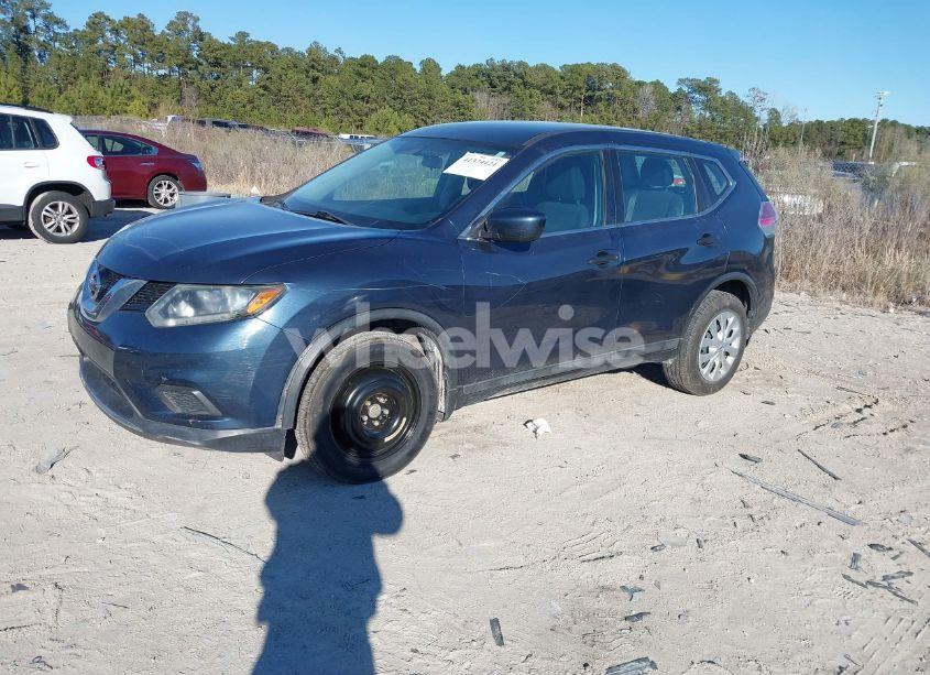 Photo 2 of 2016 Nissan Rogue S (VIN 5N1AT2MV1GC876397)