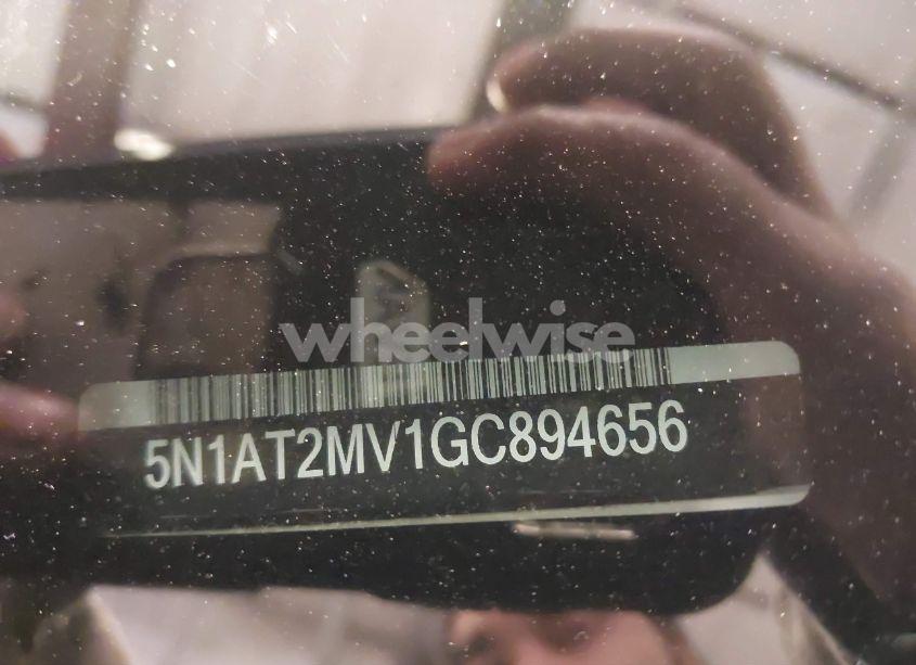 Photo 9 of 2016 Nissan Rogue SL (VIN 5N1AT2MV1GC894656)