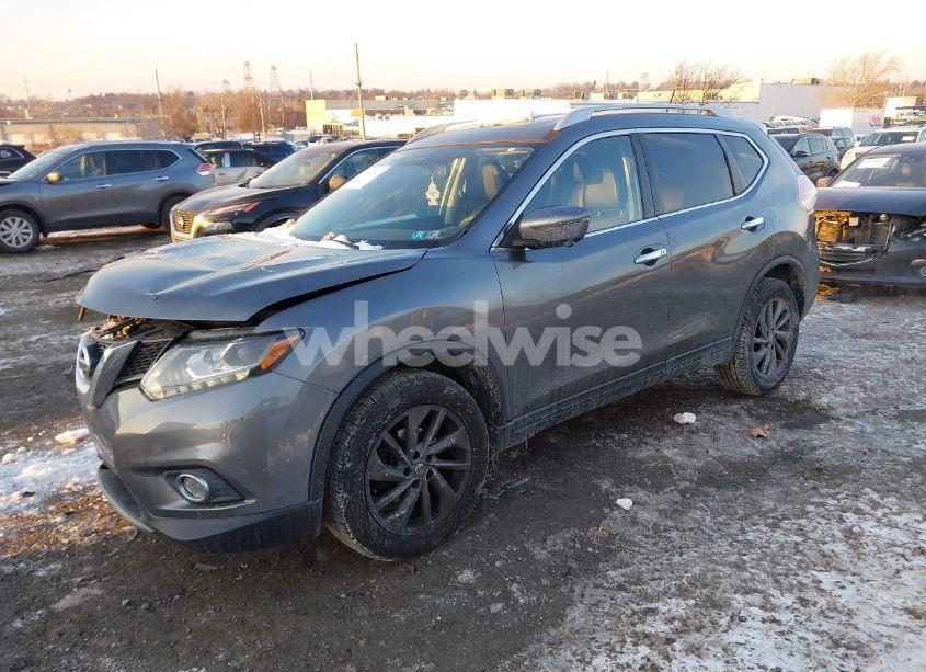 Photo 2 of 2016 Nissan Rogue SL (VIN 5N1AT2MV1GC895385)