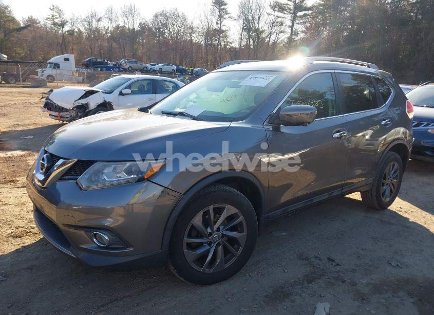 Photo 2 of 2016 Nissan Rogue SL (VIN 5N1AT2MV1GC913822)