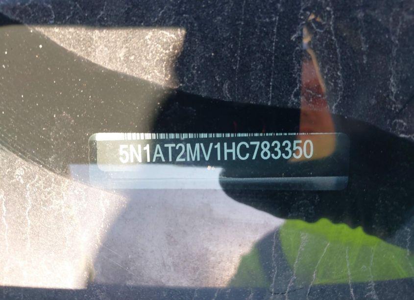 Photo 9 of 2017 Nissan Rogue S (VIN 5N1AT2MV1HC783350)