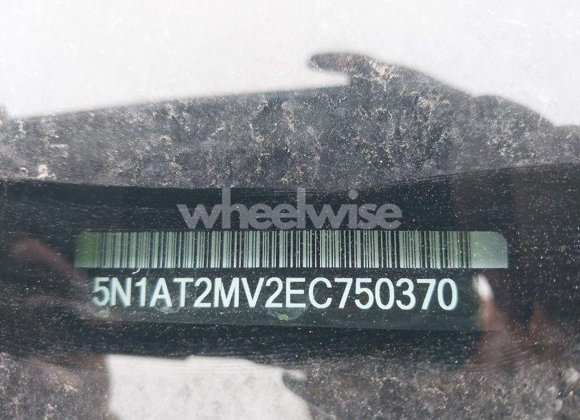 Photo 9 of 2014 Nissan Rogue S/SL/SV (VIN 5N1AT2MV2EC750370)