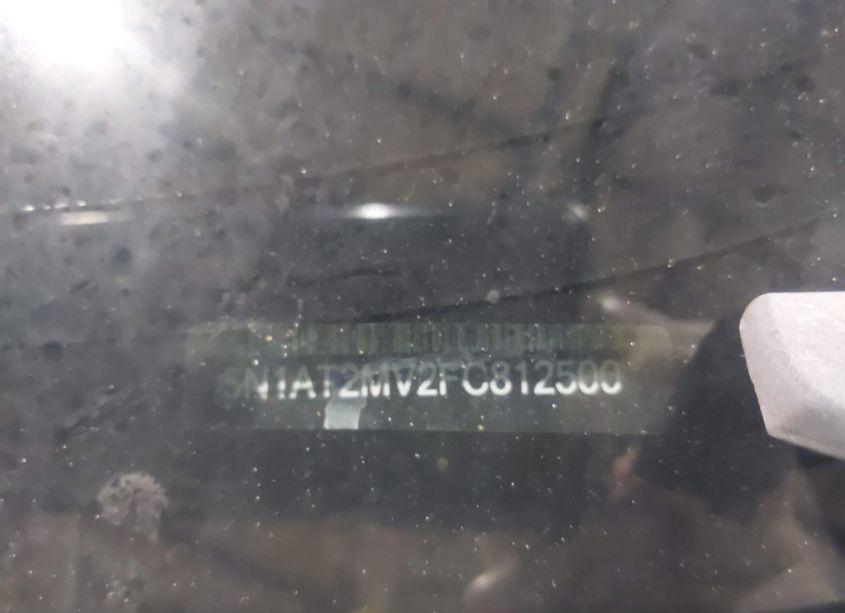 Photo 9 of 2015 Nissan Rogue SV (VIN 5N1AT2MV2FC812500)