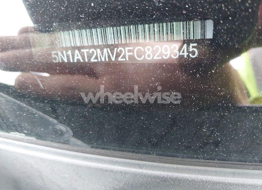 Photo 9 of 2015 Nissan Rogue SV (VIN 5N1AT2MV2FC829345)