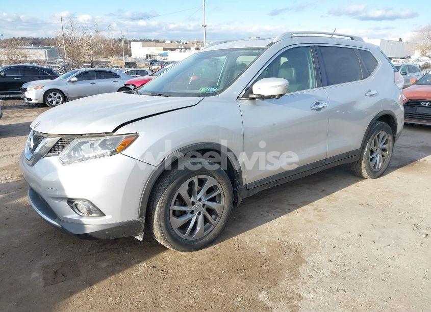 Photo 2 of 2015 Nissan Rogue SL (VIN 5N1AT2MV2FC909924)