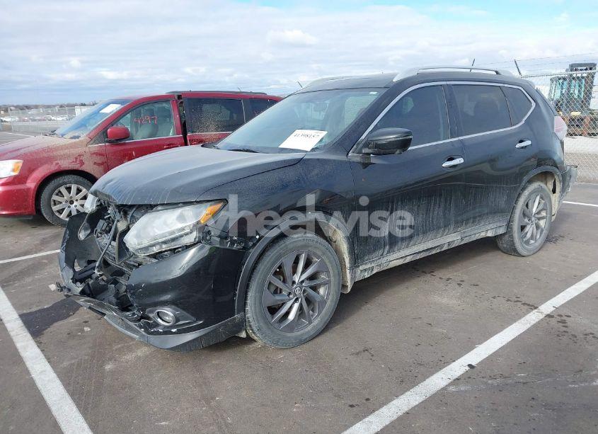 Photo 2 of 2016 Nissan Rogue SL (VIN 5N1AT2MV2GC741025)