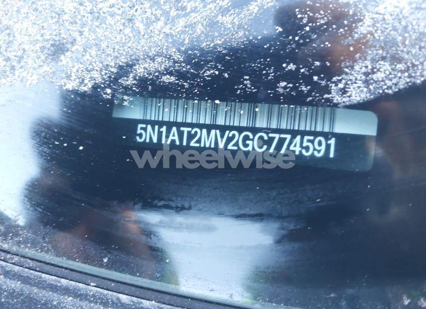 Photo 17 of 2016 Nissan Rogue S/SL/SV (VIN 5N1AT2MV2GC774591)