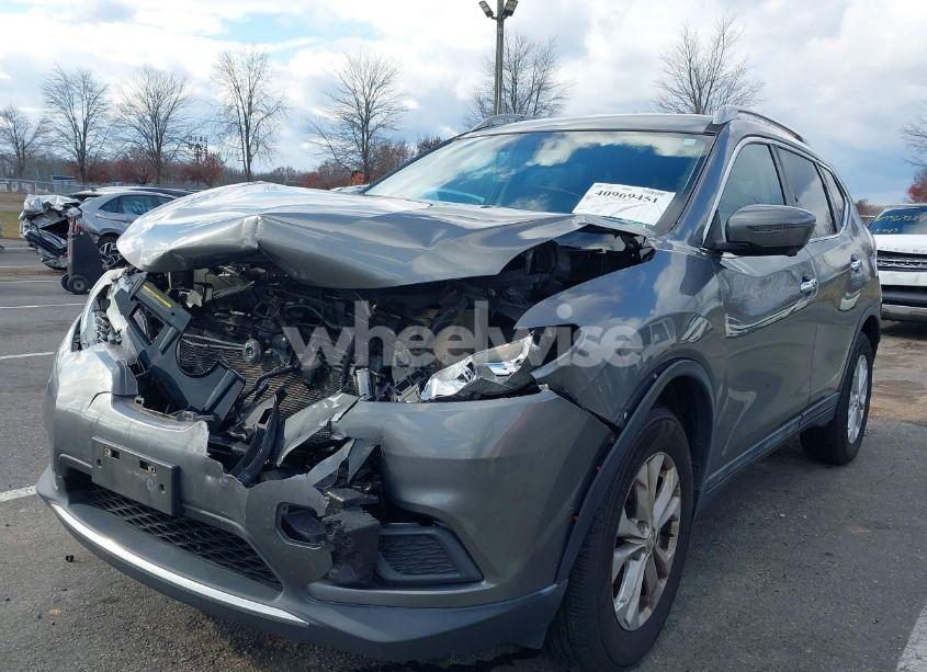 Photo 2 of 2016 Nissan Rogue SV (VIN 5N1AT2MV2GC829122)