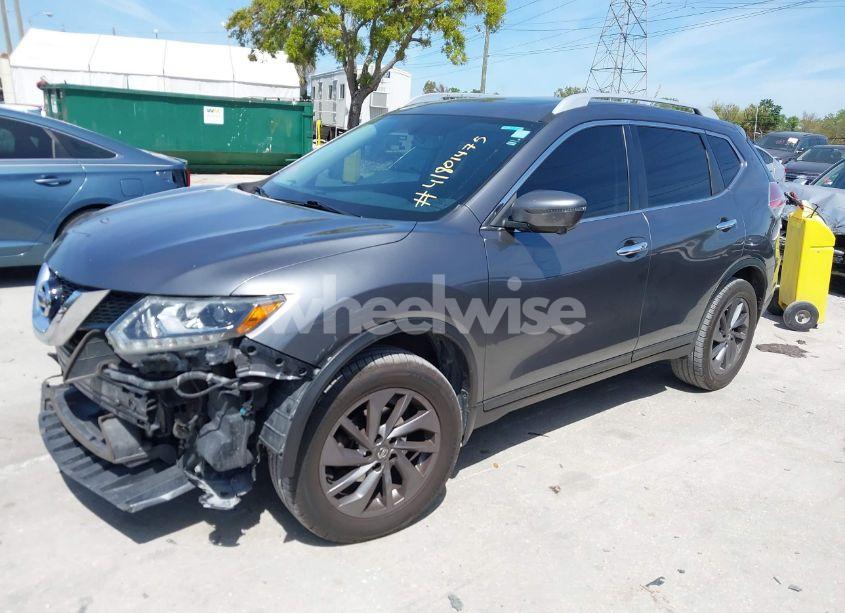 Photo 2 of 2016 Nissan Rogue SL (VIN 5N1AT2MV2GC879163)