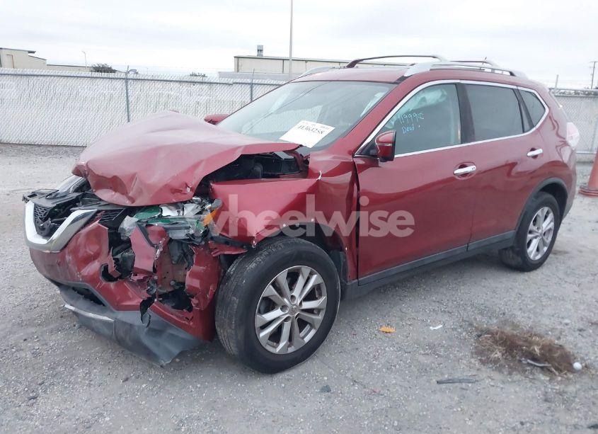 Photo 2 of 2016 Nissan Rogue SV (VIN 5N1AT2MV2GC919998)