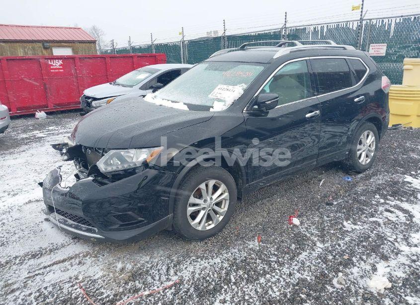 Photo 2 of 2014 Nissan Rogue SV (VIN 5N1AT2MV3EC854768)