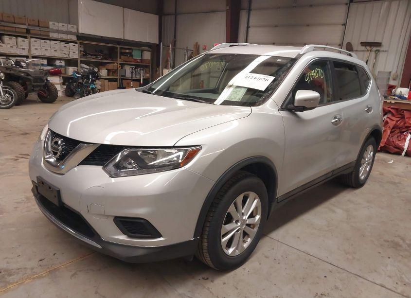 Photo 2 of 2014 Nissan Rogue SV (VIN 5N1AT2MV3EC866578)