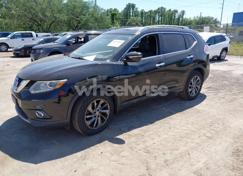 Photo 2 of 2015 Nissan Rogue SL (VIN 5N1AT2MV3FC810951)