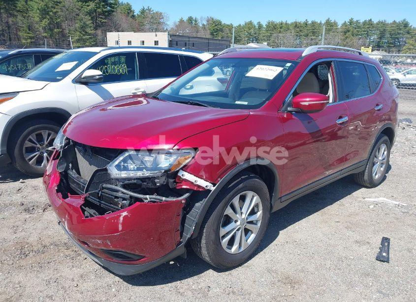 Photo 2 of 2015 Nissan Rogue SV (VIN 5N1AT2MV3FC813493)