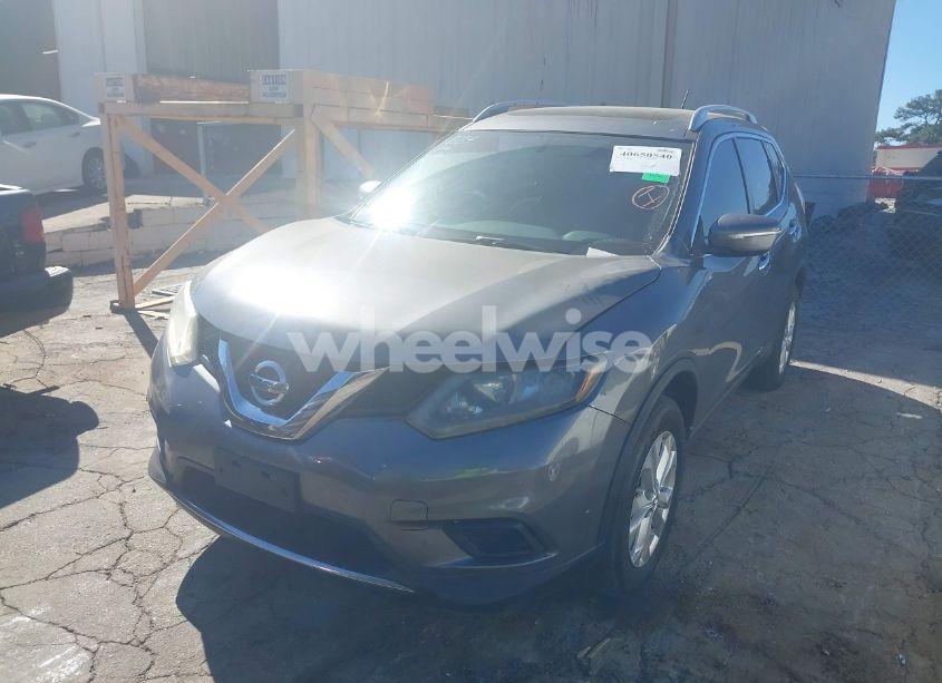 Photo 2 of 2015 Nissan Rogue SV (VIN 5N1AT2MV3FC834683)