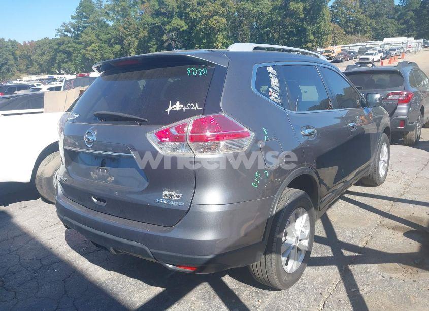 Photo 4 of 2015 Nissan Rogue SV (VIN 5N1AT2MV3FC834683)