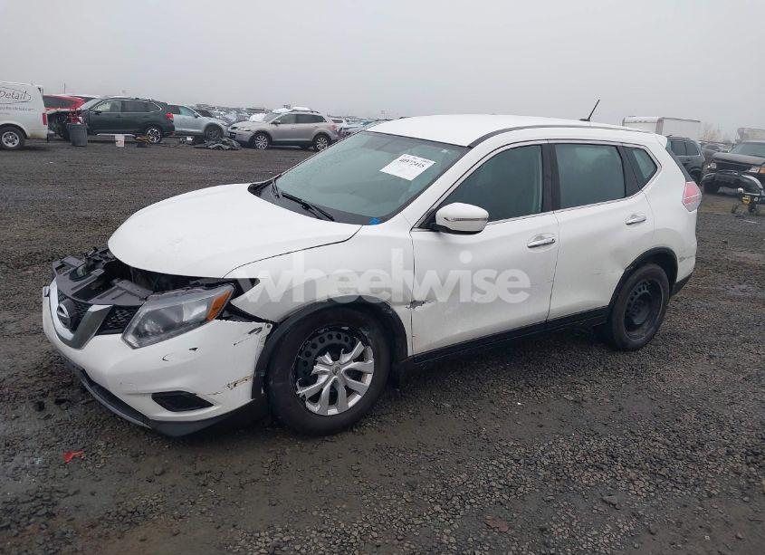 Photo 2 of 2015 Nissan Rogue S (VIN 5N1AT2MV3FC841567)