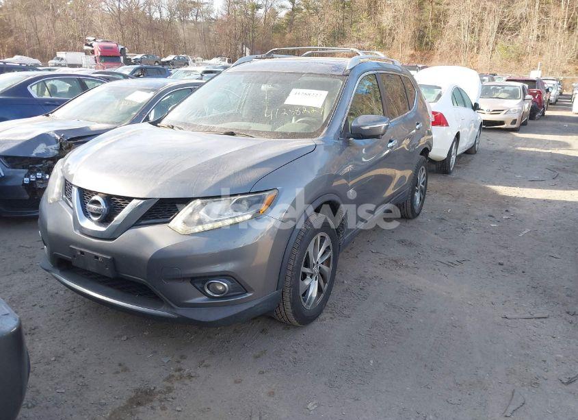 Photo 2 of 2015 Nissan Rogue SL (VIN 5N1AT2MV3FC860443)