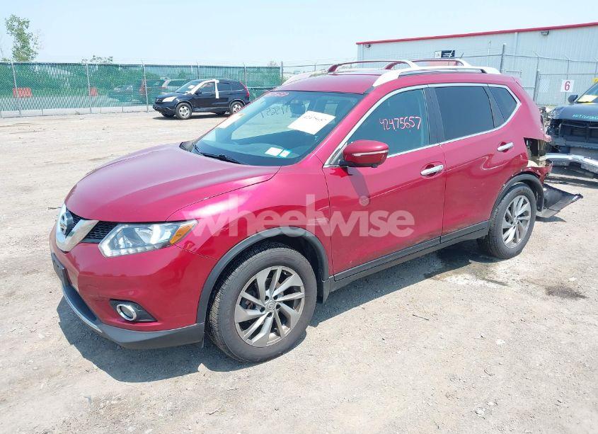 Photo 2 of 2015 Nissan Rogue SL (VIN 5N1AT2MV3FC907468)