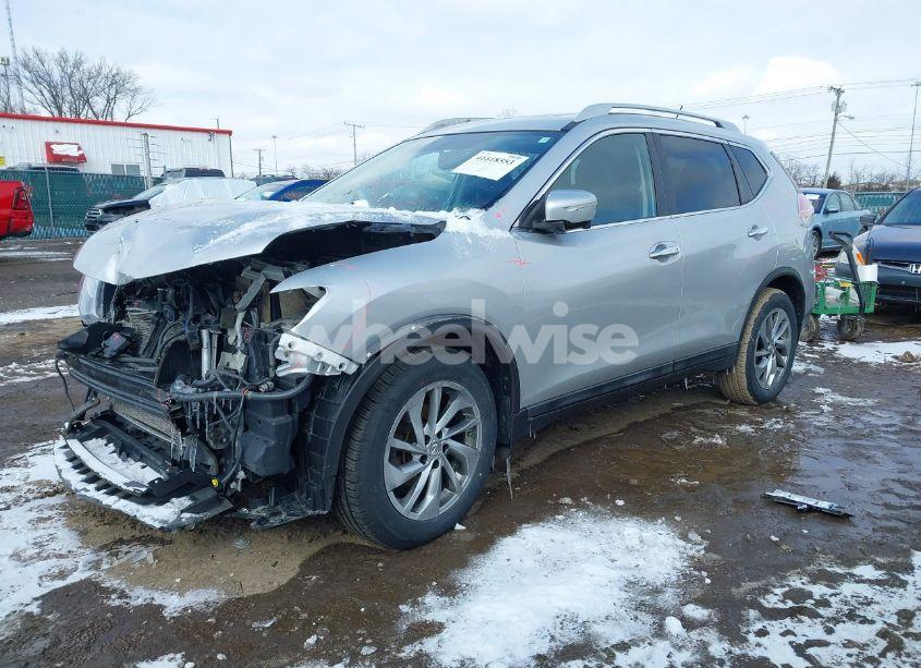 Photo 2 of 2015 Nissan Rogue SL (VIN 5N1AT2MV4FC781427)