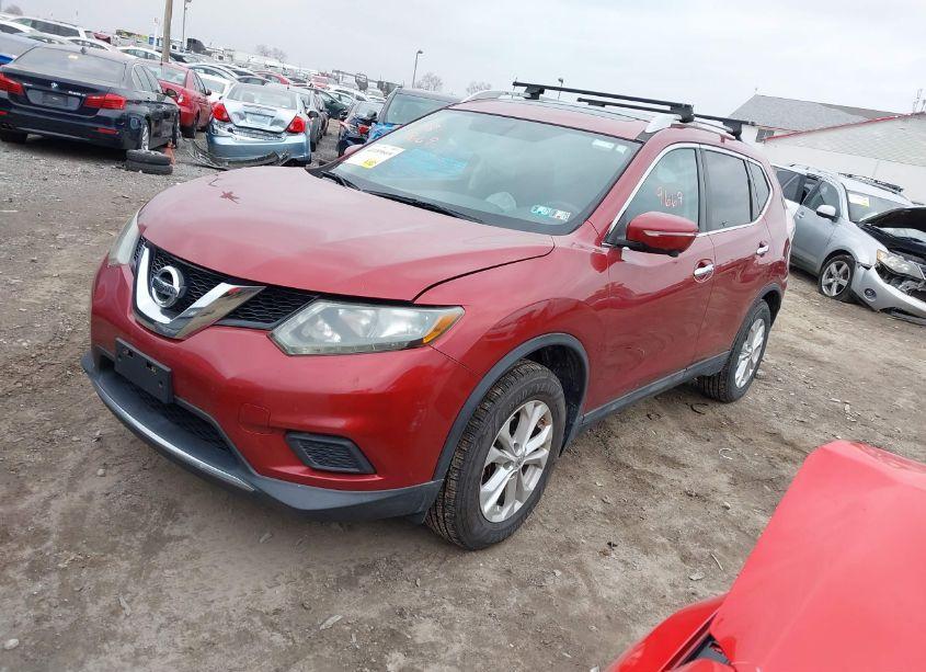 Photo 2 of 2015 Nissan Rogue SV (VIN 5N1AT2MV4FC829220)
